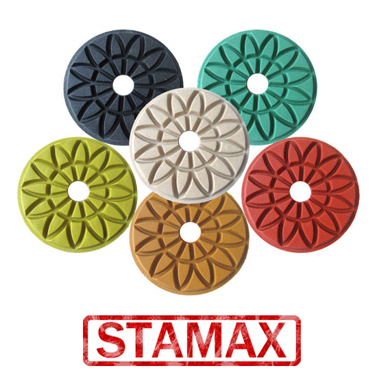 Sunflower grain diamond floor polishing pads