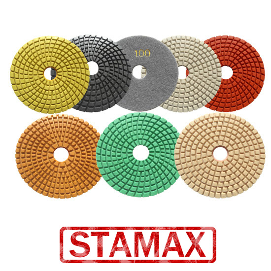 Diamond polishing pads