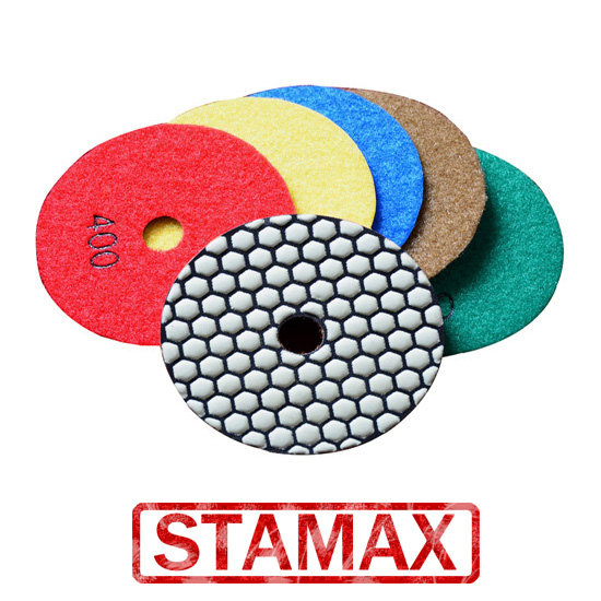 New dry polishing pad